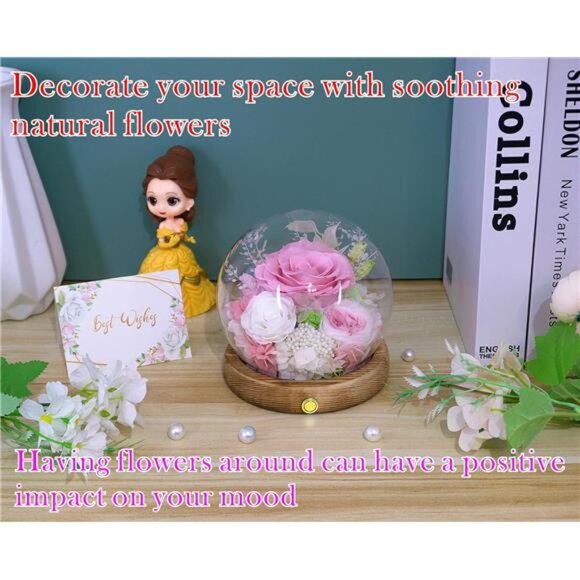 Valley of Rain & Forest Long-Lasting Real Flowers, Unique Floral Gift - Picture 5 of 7